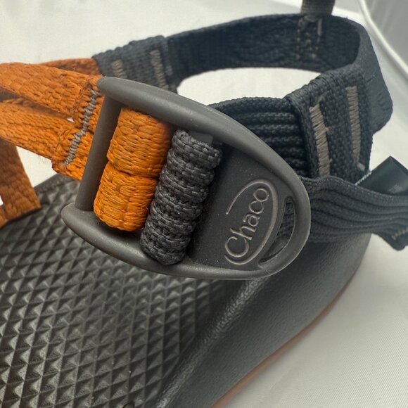 Chaco Z Volv 2 Womens Outdoor Sandals Size 5 Adjustable Black/Orange - Picture 4 of 15